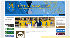 Desktop Screenshot of laskarzew.pl