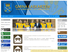 Tablet Screenshot of laskarzew.pl