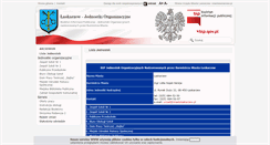 Desktop Screenshot of miasto.laskarzew.pl