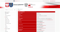 Desktop Screenshot of bip.laskarzew.pl