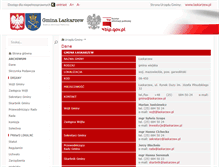 Tablet Screenshot of bip.laskarzew.pl